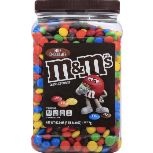 M&M's Chocolate Candies, Milk Chocolate