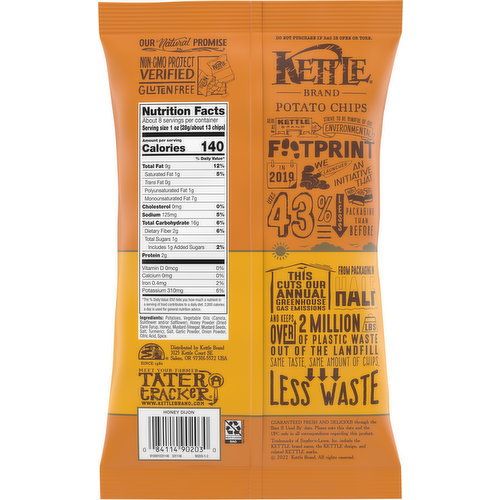 Kettle Potato Chips, Honey Dijon