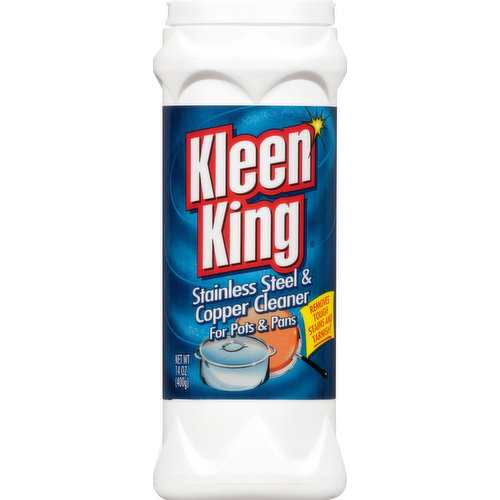 Kleen King Stainless Steel & Copper Cleaner, for Pots & Pans