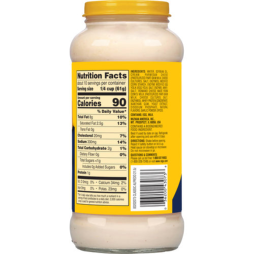 Ragu Sauce, Classic Alfredo