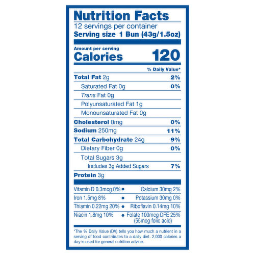 Wonder Extra Soft Classic Hot Dog Buns