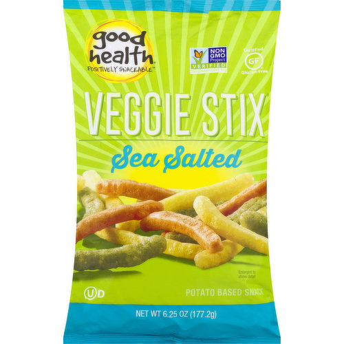 Good Health Veggie Stix, Sea Salted