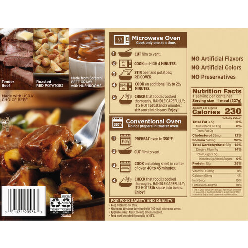 Marie Callender's Steak & Roasted Potatoes