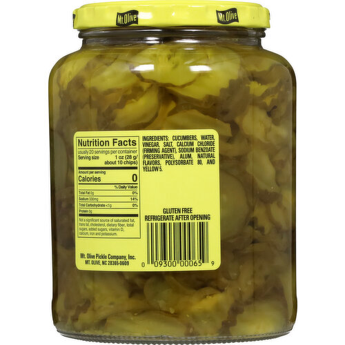 Mt. Olive Hamburger Dill Chips