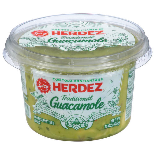 Herdez Guacamole,Traditional, Spicy