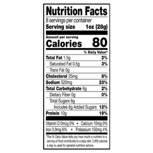 Jack Link's Half Pounder Original Beef Jerky