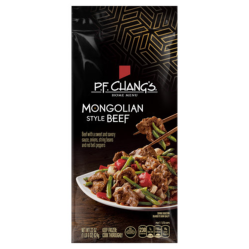 P.F. Chang's Home Menu Mongolian Style Beef Skillet Meal Frozen Meal