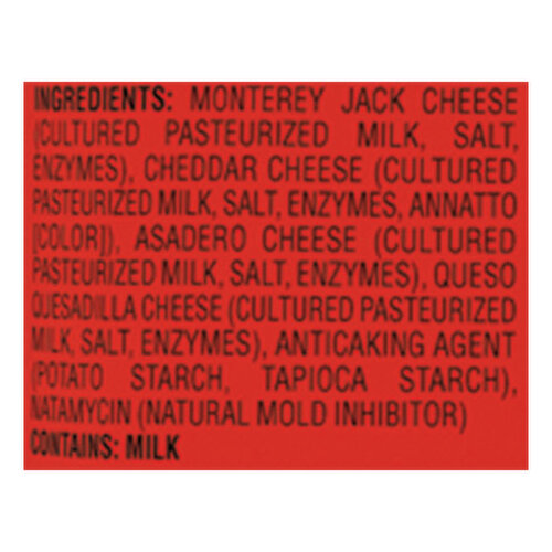 Borden Four Cheese Mexican Finely Shredded Cheese