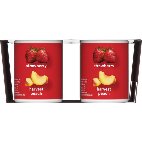 Yoplait Low Fat Strawberry/Harvest Peach Yogurt
