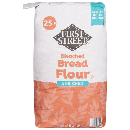 First Street Bread Flour, Bleached, Enriched