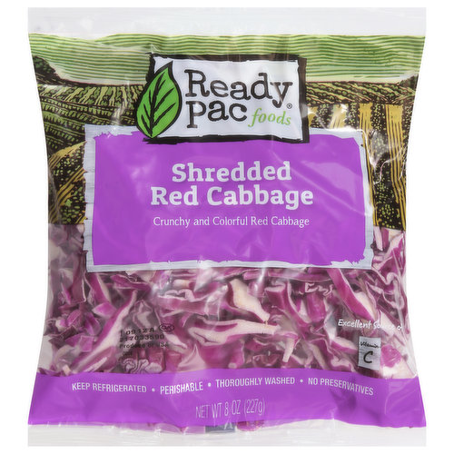 Ready Pac Foods Red Cabbage, Shredded