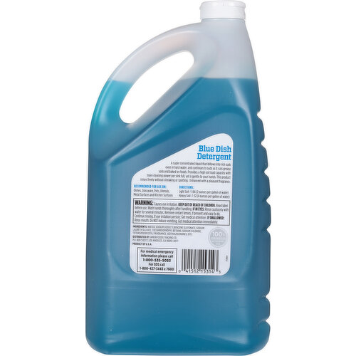 First Street Commercial Grade Blue Dish Detergent