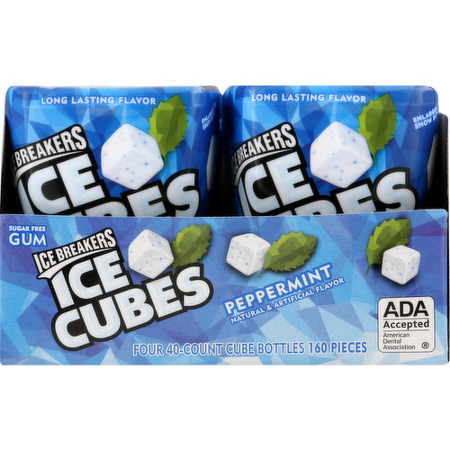 Ice Breakers Gum, Sugar Free, Peppermint