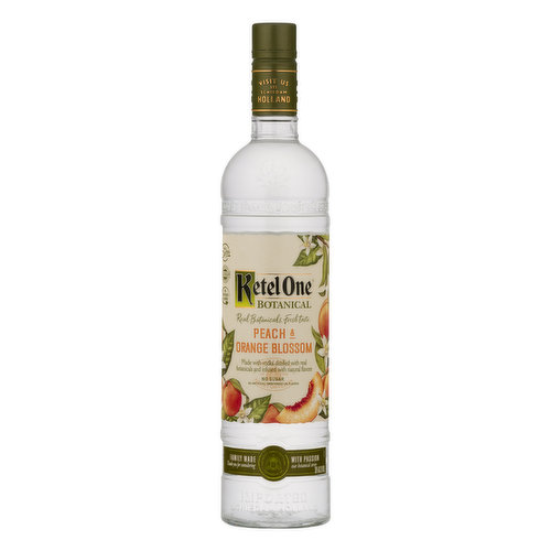 Ketel One Vodka, No Sugar, Peach & Orange Blossom