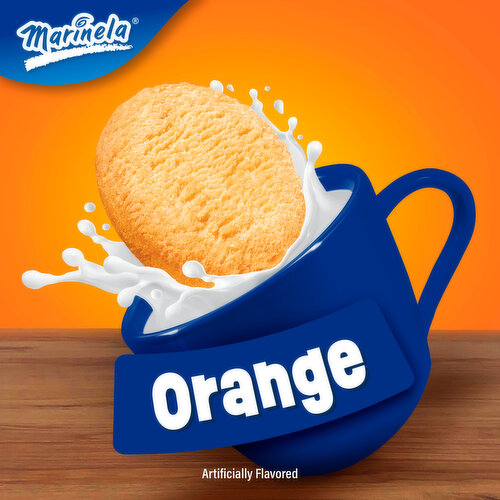 Marinela Orange Shortbread Cookies, 9.88 oz