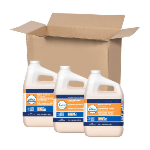 Febreze Professional Professional Deep Penetrating Fabric Refresher Spray Refill, Fresh Clean Scent
