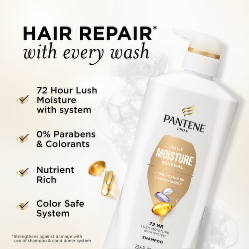 Pantene Daily Moisture Renewal 72 HR Lush Moisture Shampoo