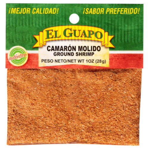 El Guapo Ground Dried Shrimp (Camaron Seco Molido)