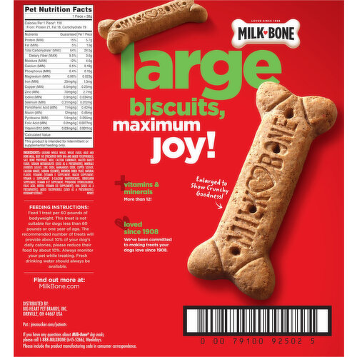 Milk-Bone Large Dog Snacks
