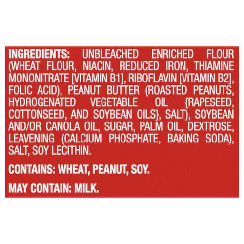 Ritz Peanut Butter Flavored Cracker Sandwiches