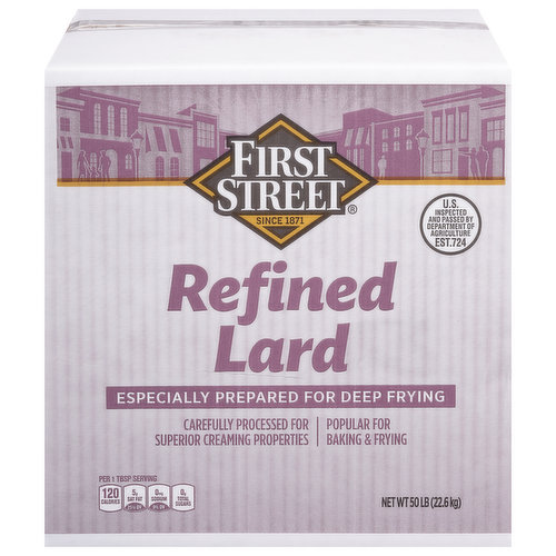First Street Refined Lard