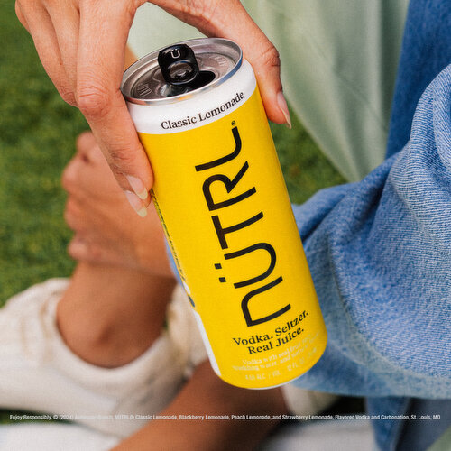 Nutrl Vodka Seltzer, Lemonade, Variety Pack