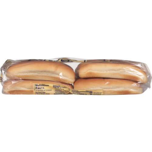 Aunt Hattie's Enriched Hot Dog Buns