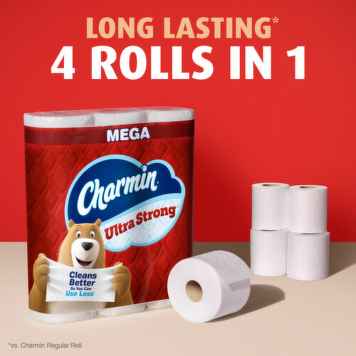 Charmin Ultra Strong Toilet Paper Mega Rolls