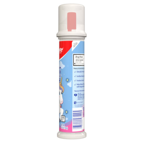 Colgate Unicorn Cavity Protection Toothpaste Pump with Fluoride, ADA Accepted, Ages 6+, Bubble Fruit