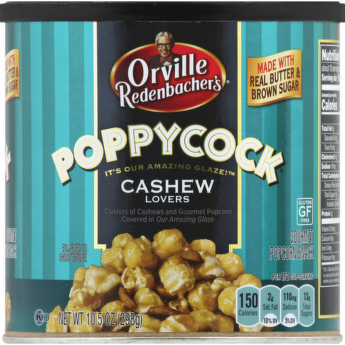Orville Redenbacher's Popcorn Snack, Gourmet, Cashew Lovers