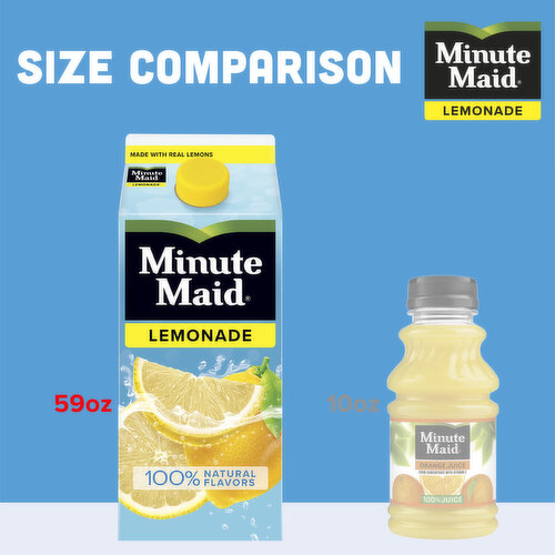Minute Maid  Premium Lemonade 100% Natural Flavors