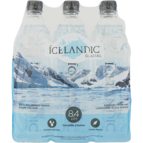 Icelandic Glacial Spring Water, Natural