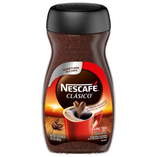 Nescafe Coffee, Instant, Dark Roast