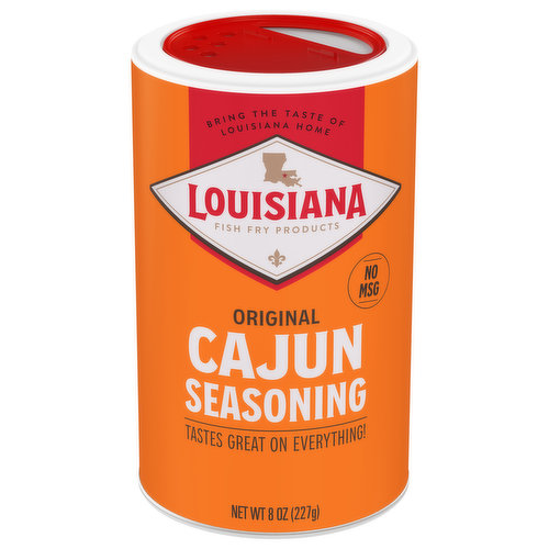 Louisiana Fish Fry Products Seasoning, Cajun, Original