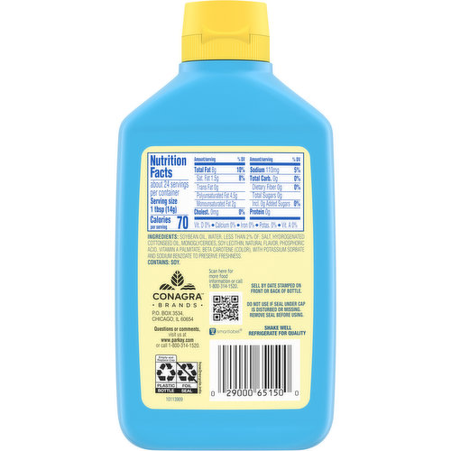 Parkay Vegetable Oil Spread, Squeeze
