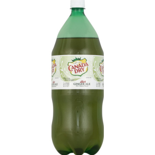 Canada Dry Soda, Zero Sugar, Ginger Ale