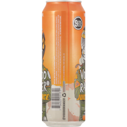 Voodoo Ranger Beer, Hazy Imperial IPA, Juice Force