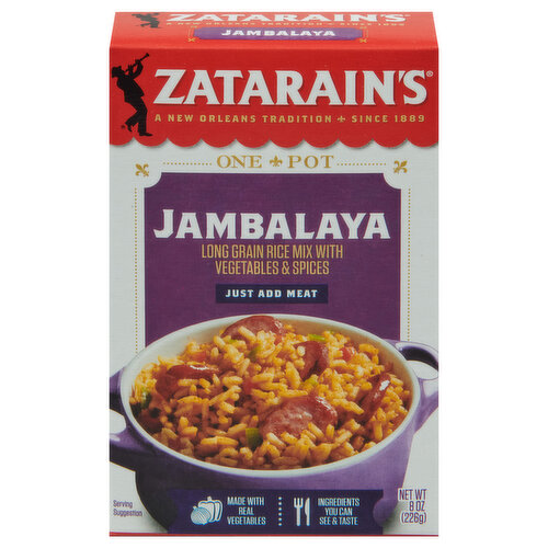 Jambalaya Rice Box, Zatarain's Rice Mix Smart & Final