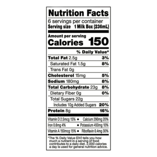 Horizon Organic Milk, Chocolate, Lowfat, Organic, DHA Omega-3