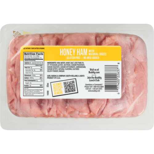 Buddig Ham, Honey, Mega Pack