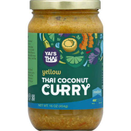 Yais Thai Curry, Thai Coconut, Yellow