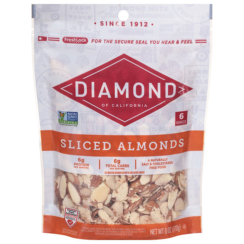 Diamond of California Almonds, Sliced