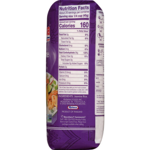 Mahatma Jasmine Long Grain Rice