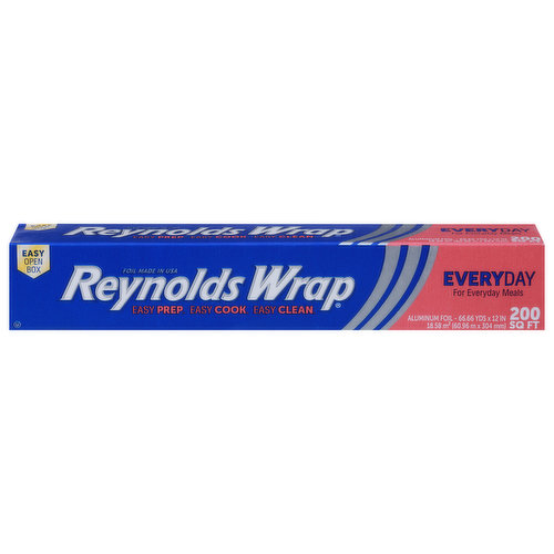 Reynolds Wrap Aluminum Foil, 200 Square Feet