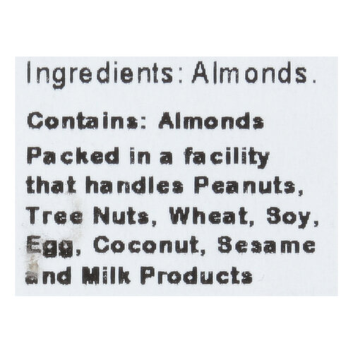 First Street Almonds, Sliced