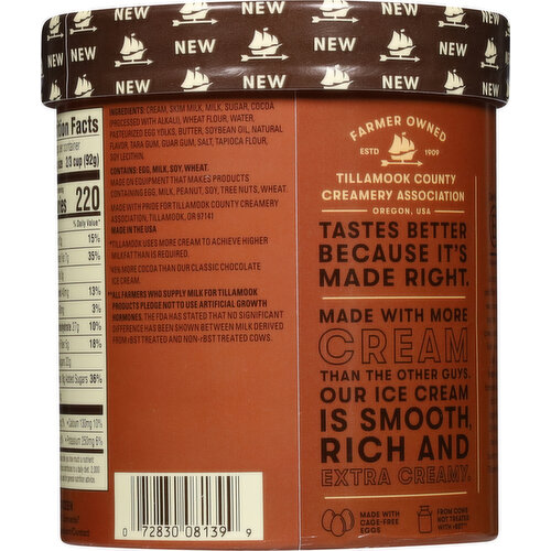 Tillamook Ice Cream, Brownie Batter