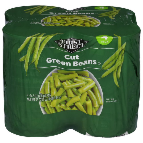 First Street Green Beans, Cut