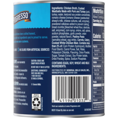 Progresso Traditional Chickarina Soup