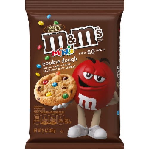 M&M'S Chocolate Candies, Milk Chocolate, Cookie Dough, Minis