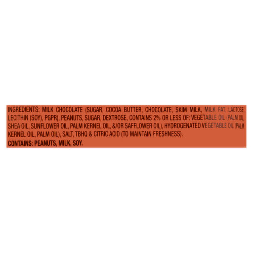 Reese's Peanut Butter Cups, Milk Chocolate & Peanut Butter, Thins, Share Pack